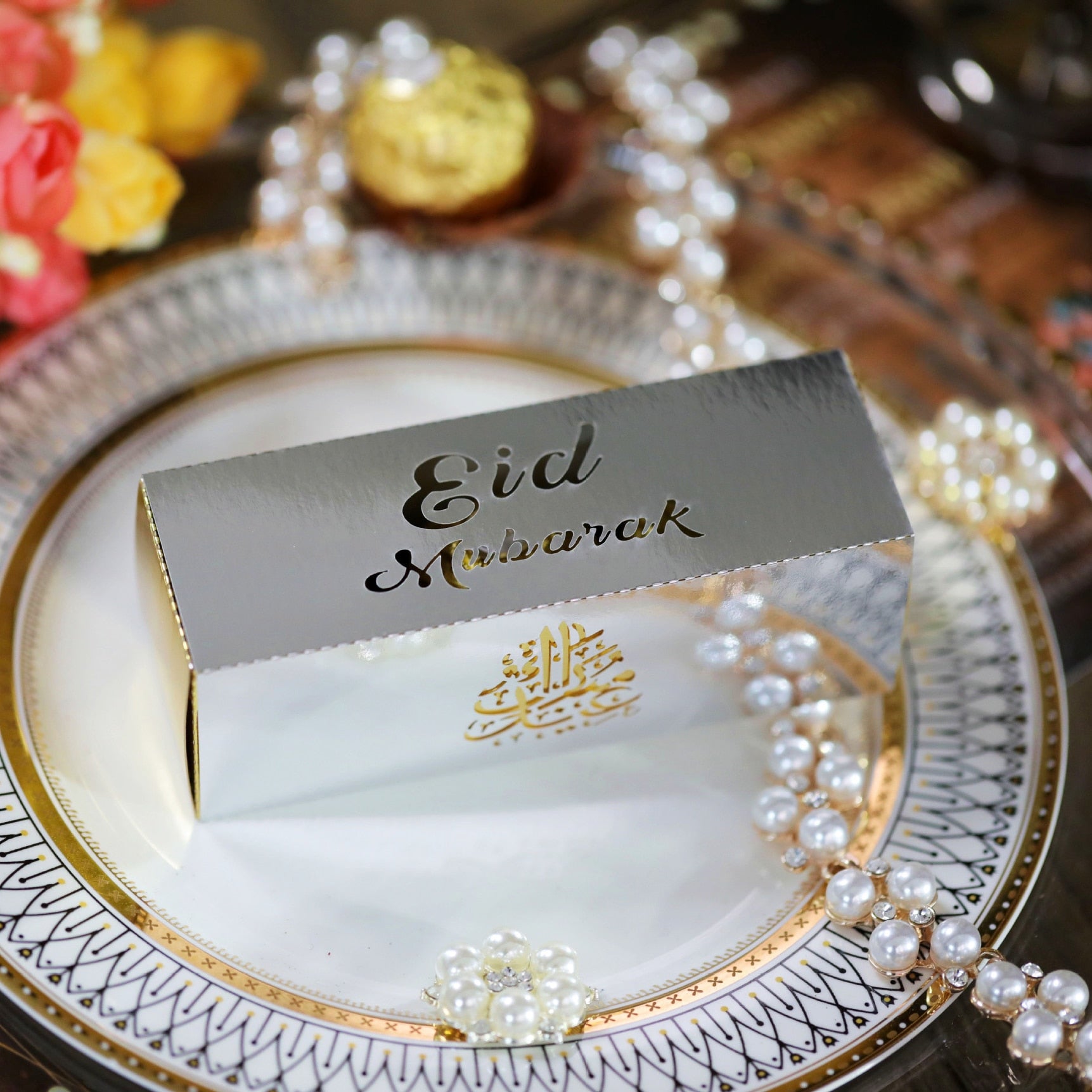 EID Mubarak Paper Plate Cup For EID Party