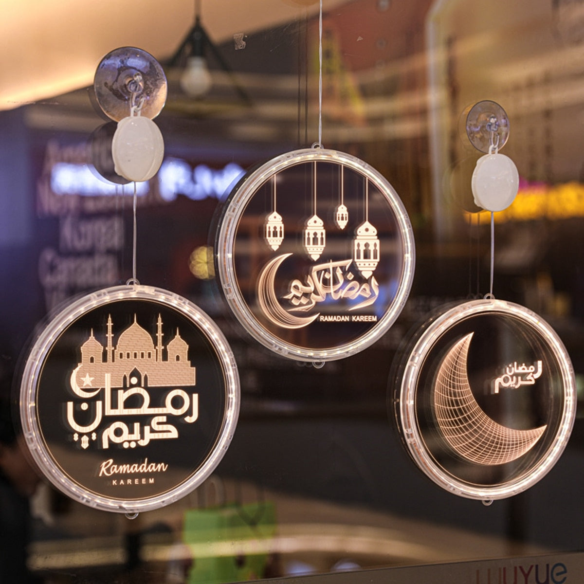 Round Moon Ramadan Decoration Gifts