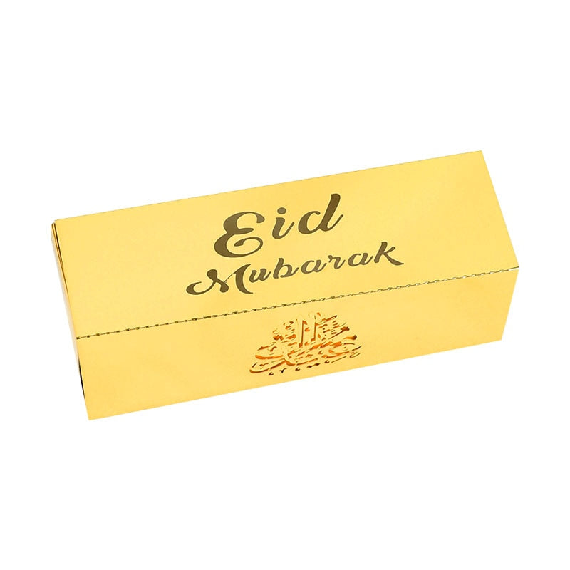 10Pcs Eid Mubarak Gift Box Candy Box