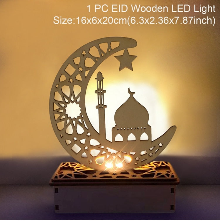 EID Night Light EID Mubarak Ramadan Decoration