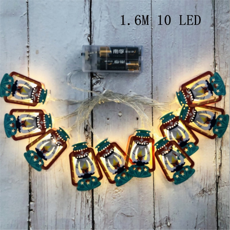 2023 LED 3D Eid Mubarak Decor Ornament