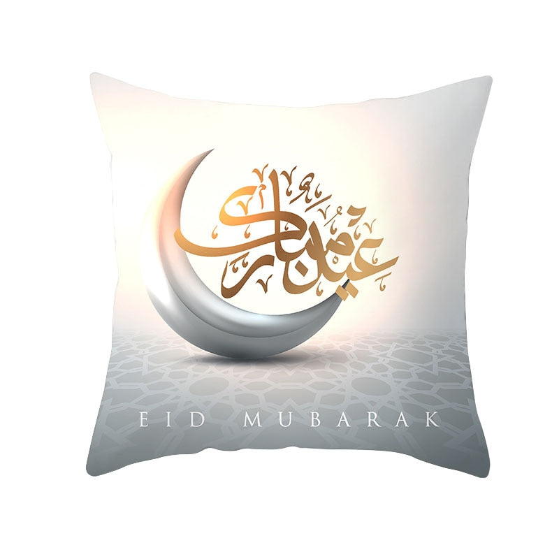 2023 Eid Mubarak Pillowcase Decor for Home
