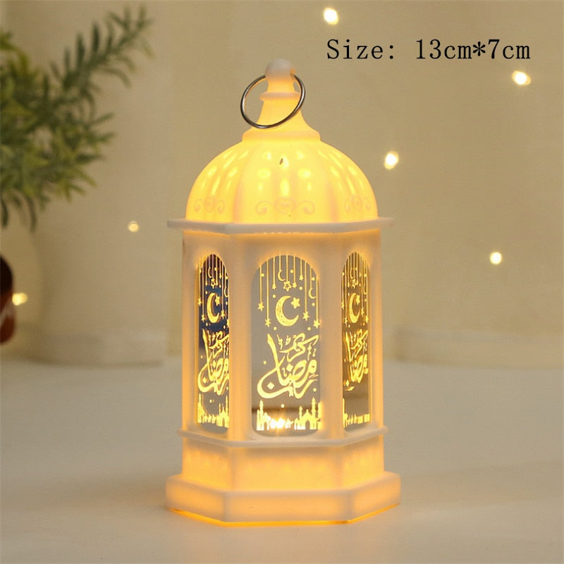 2023 LED 3D Eid Mubarak Decor Ornament
